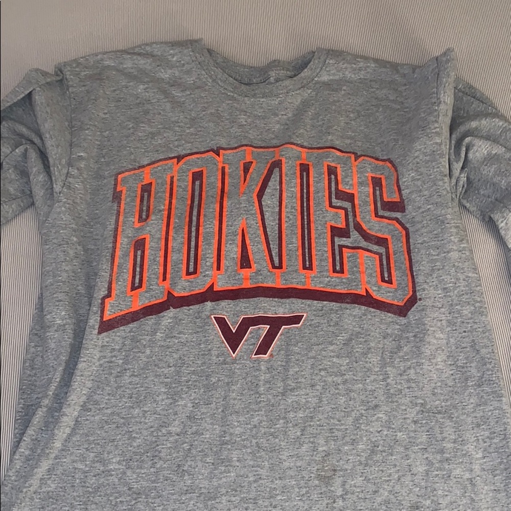 Virginia Tech Hokies Grey Long Sleeve